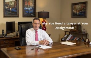 Picture of Picture of Stephen Gustitis with blog title “Why You Need a Lawyer at Your Arraignment"